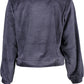 Blue Cotton Women Sweater - SEHABRANDS