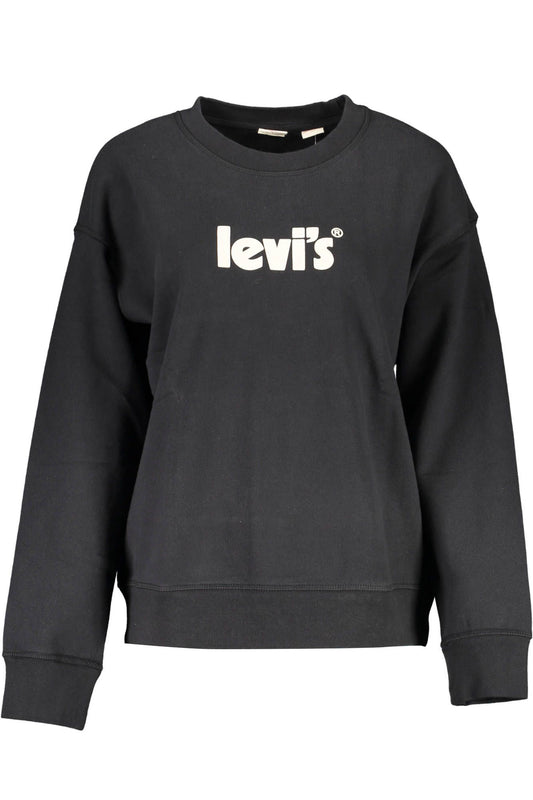 Black Cotton Women Sweater - SEHABRANDS