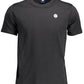 Black Cotton Men T-Shirt - SEHABRANDS