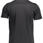 Black Cotton Men T-Shirt - SEHABRANDS