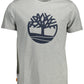 Gray Cotton Men T-Shirt - SEHABRANDS