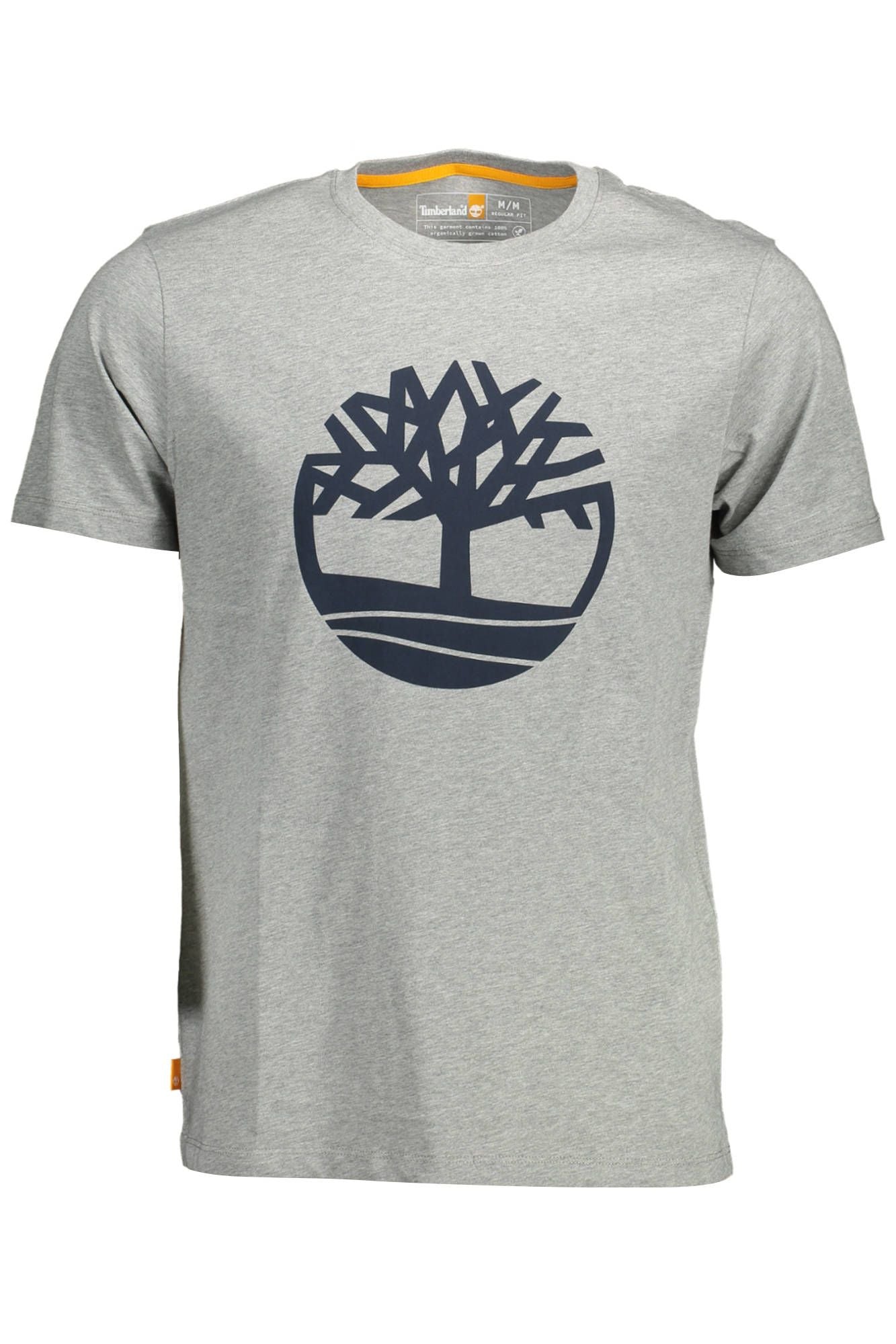 Gray Cotton Men T-Shirt - SEHABRANDS