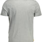 Gray Cotton Men T-Shirt - SEHABRANDS