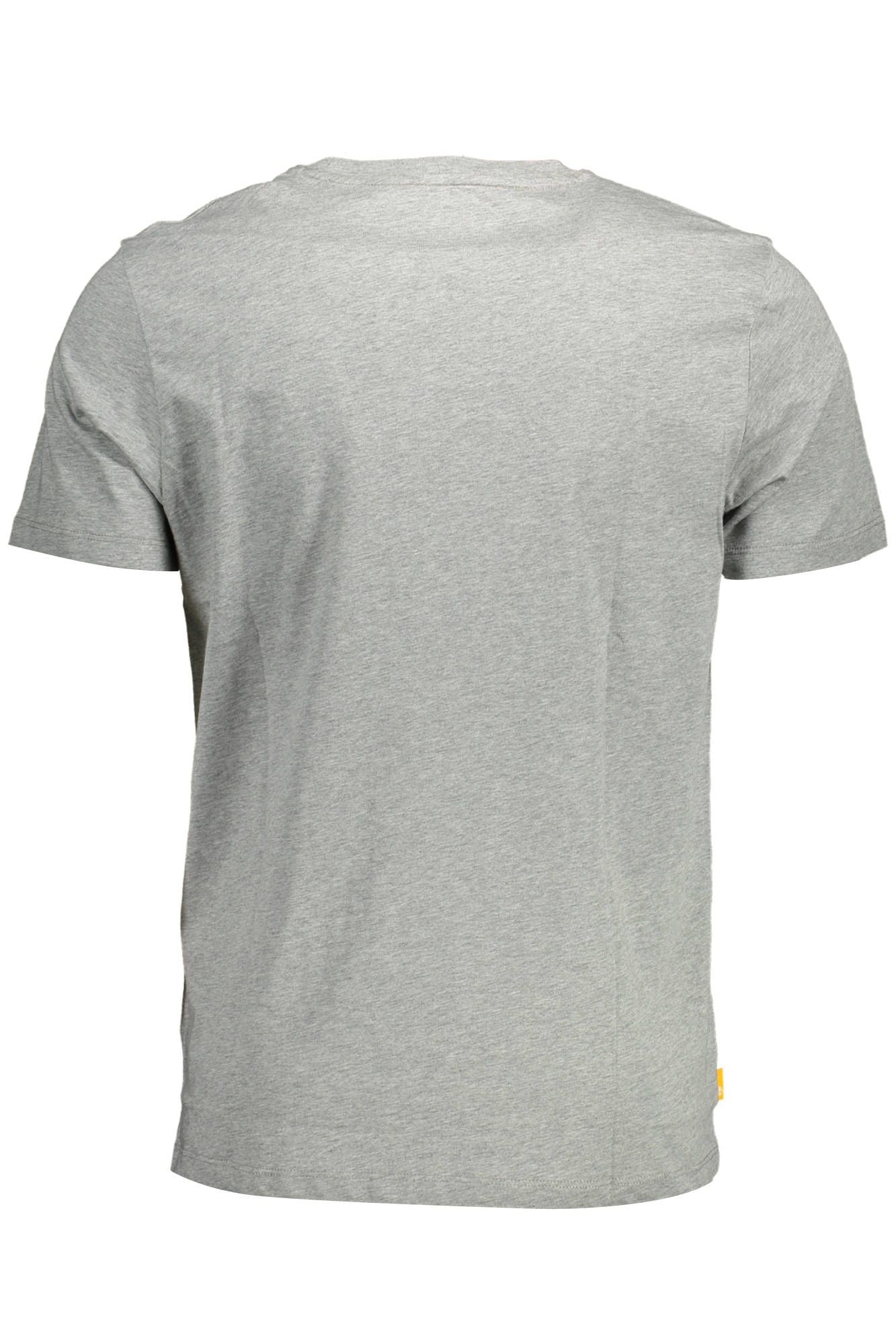 Gray Cotton Men T-Shirt - SEHABRANDS