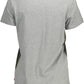 Gray Cotton Women T-Shirt - SEHABRANDS