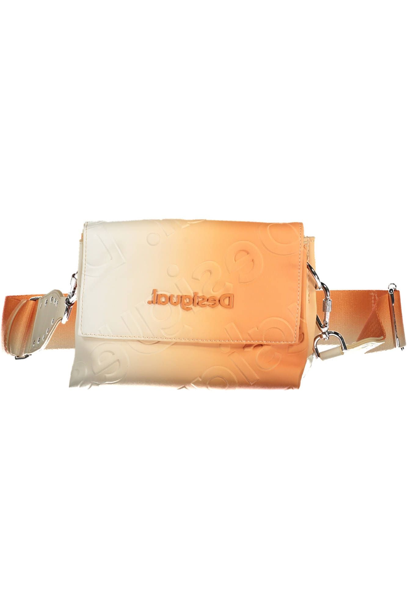 Orange Polyethylene Women Handbag - SEHABRANDS