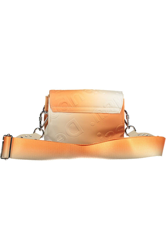 Orange Polyethylene Women Handbag - SEHABRANDS