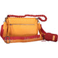 Chic Orange Shoulder Bag with Contrasting Details - SEHABRANDS