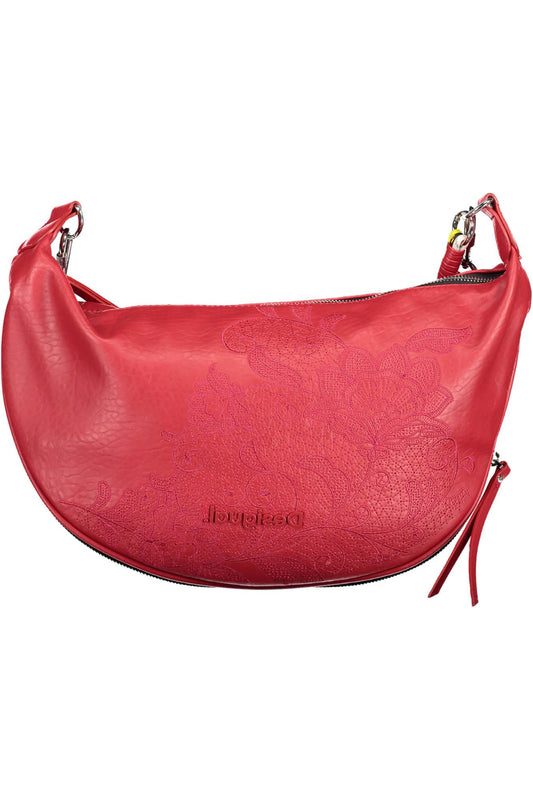 Red Polyethylene Women Handbag - SEHABRANDS