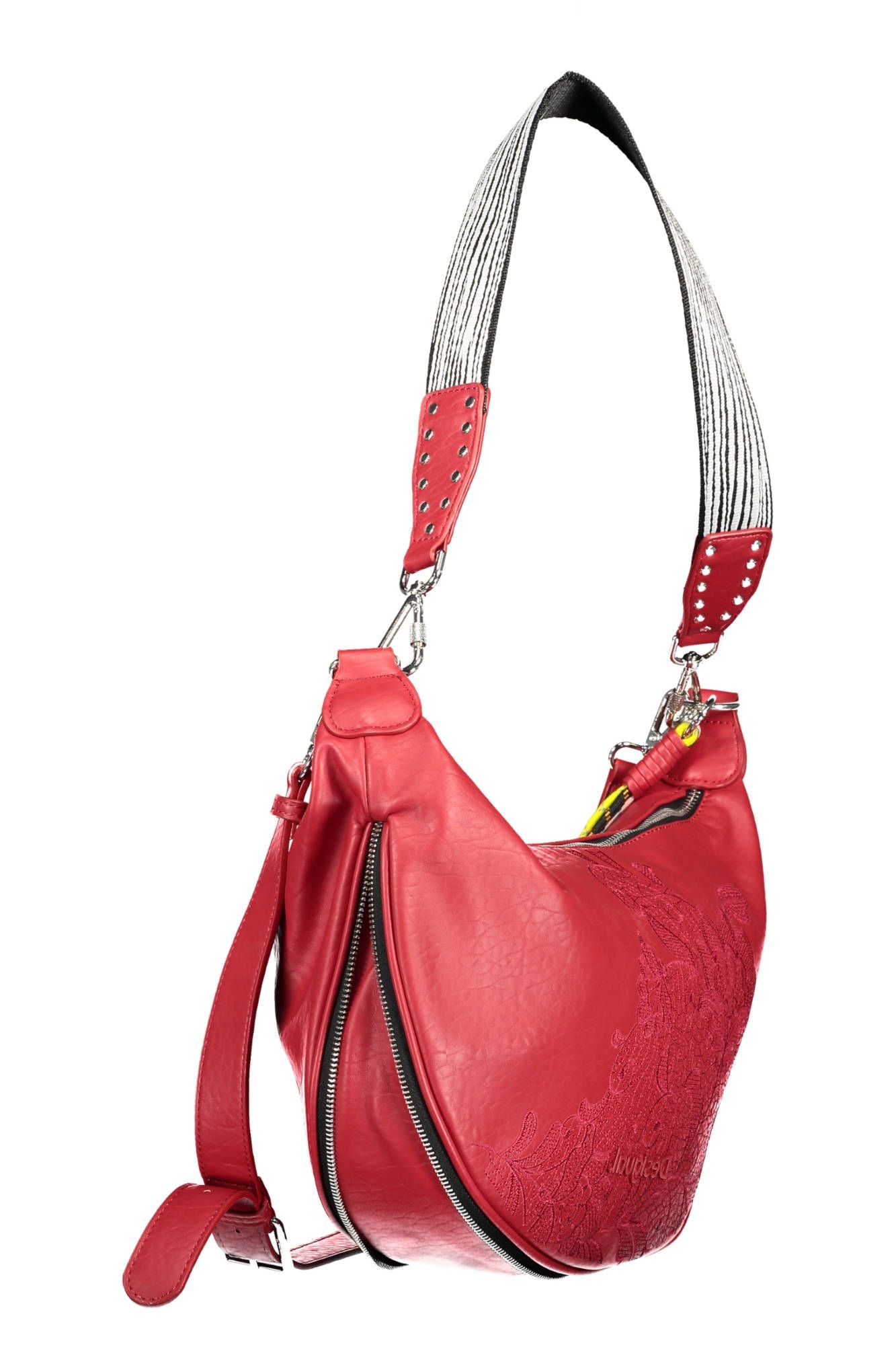 Red Polyethylene Women Handbag - SEHABRANDS