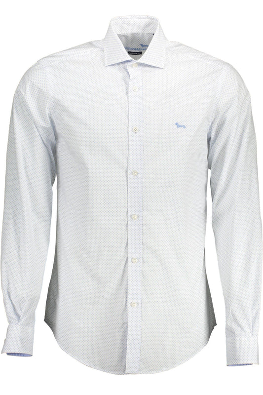 White Cotton Men Shirt - SEHABRANDS