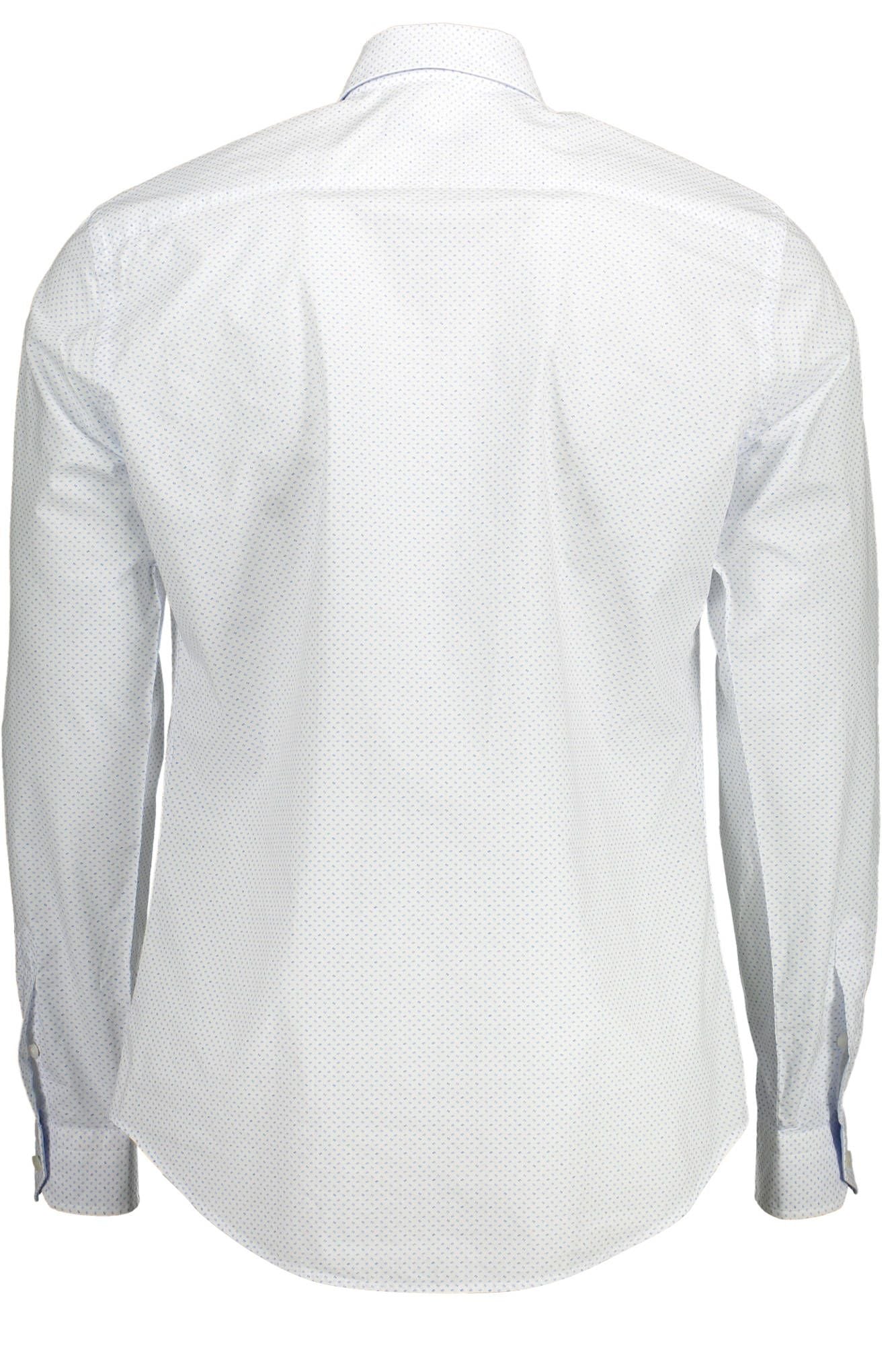 White Cotton Men Shirt - SEHABRANDS