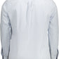 Light Blue Cotton Men Shirt - SEHABRANDS