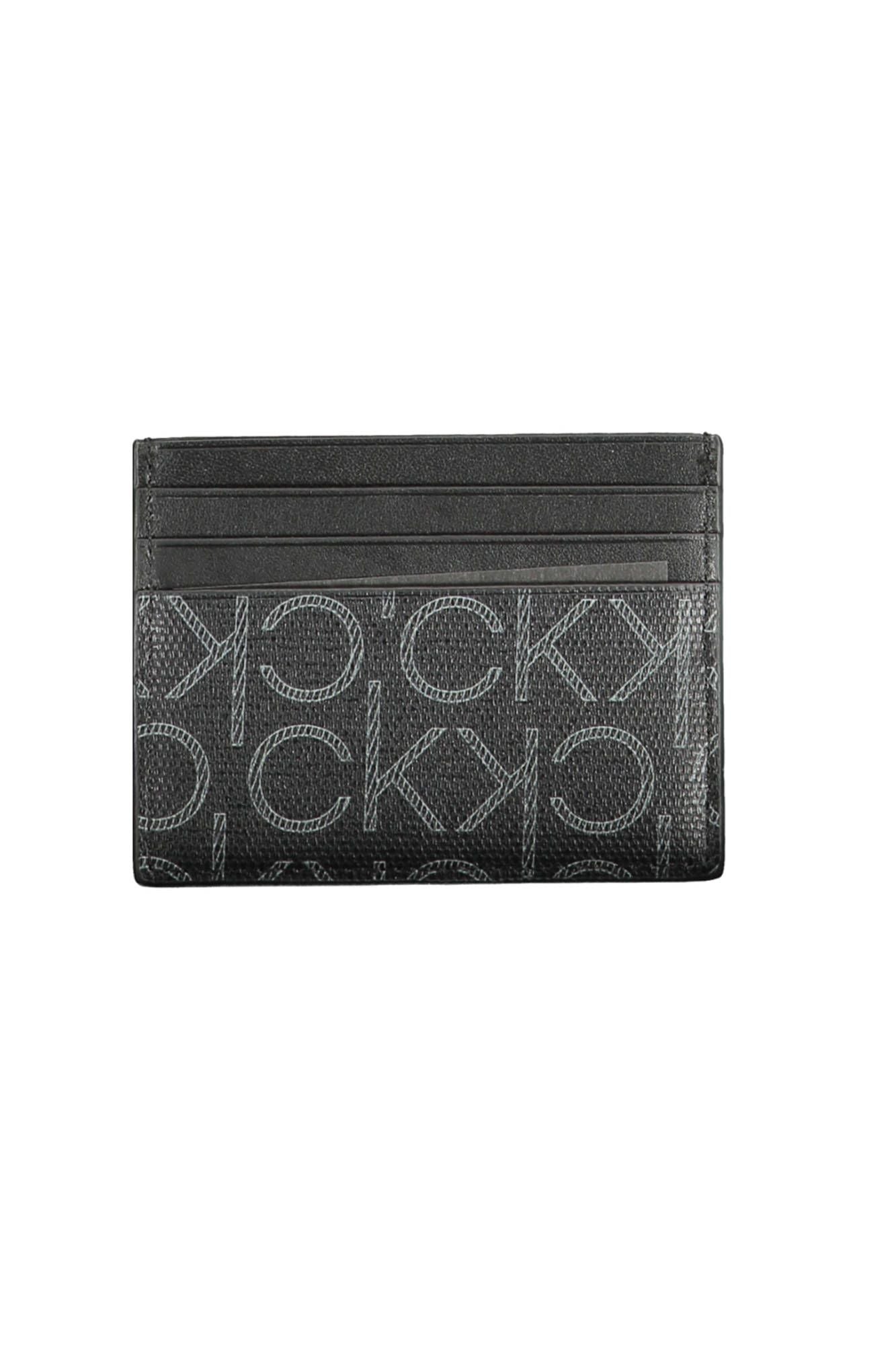 Black Polyethylene Men Wallet - SEHABRANDS