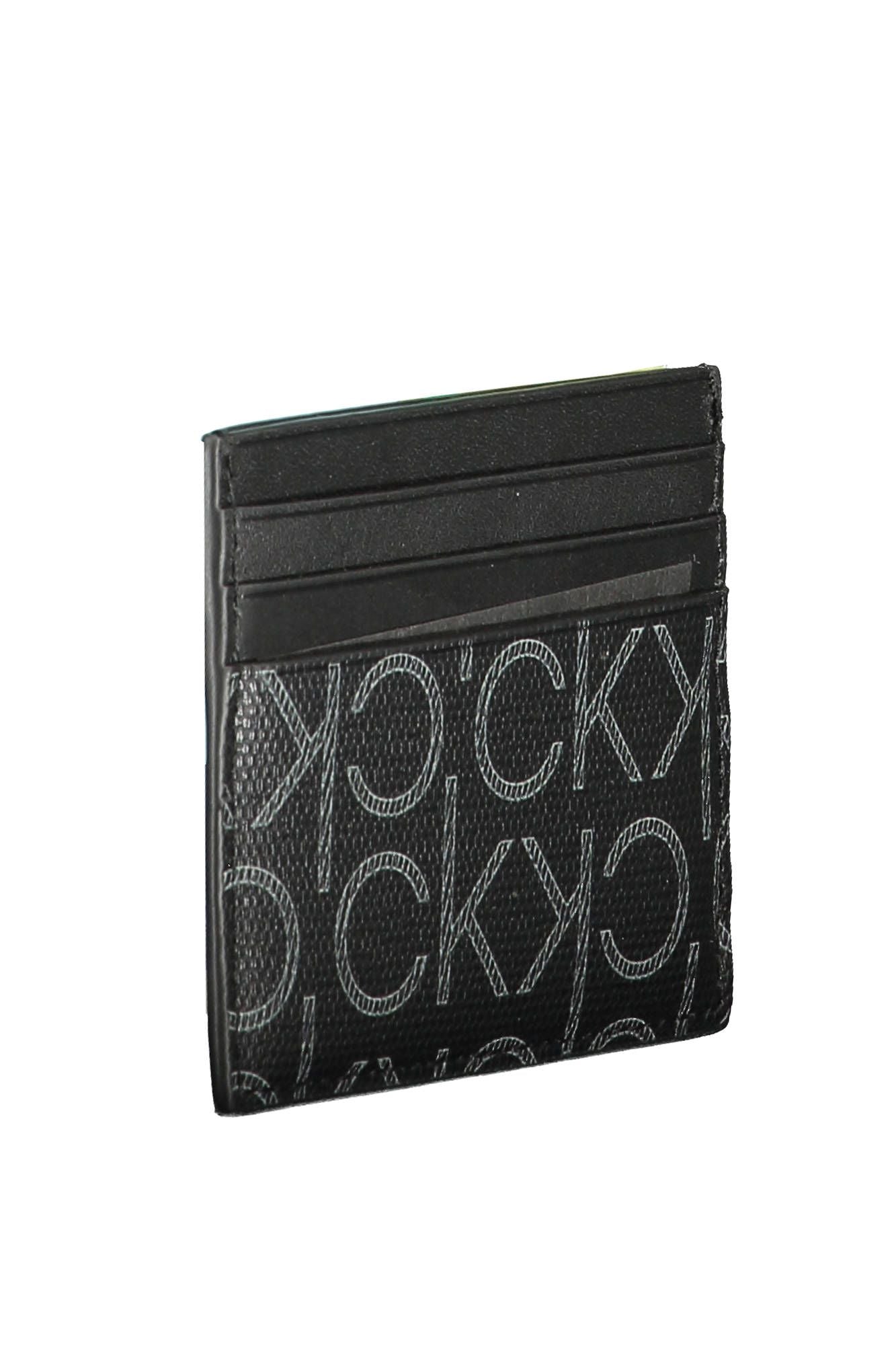 Black Polyethylene Men Wallet - SEHABRANDS