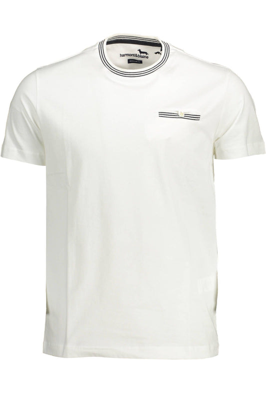 White Cotton Men T-Shirt - SEHABRANDS