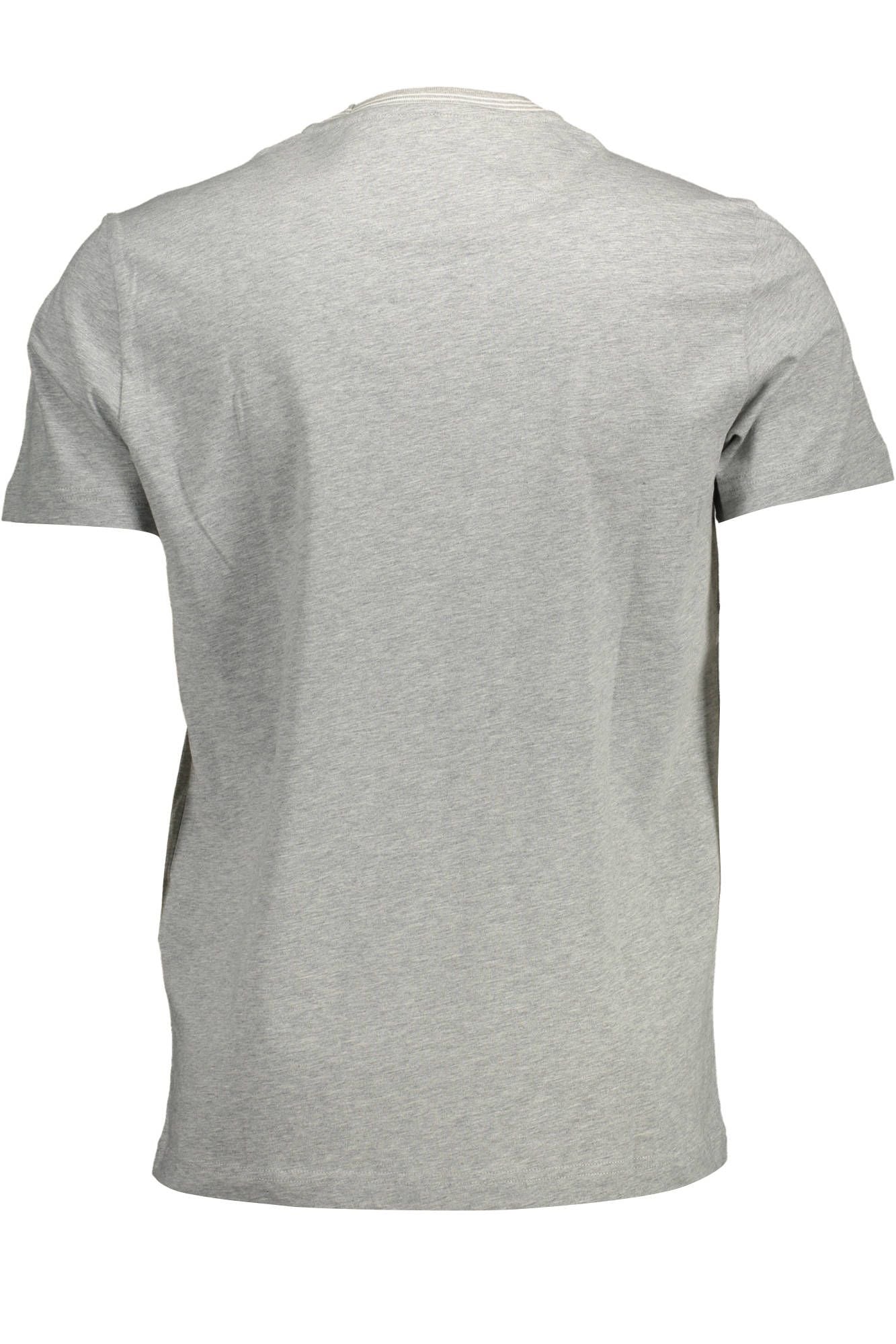 Gray Cotton Men T-Shirt - SEHABRANDS