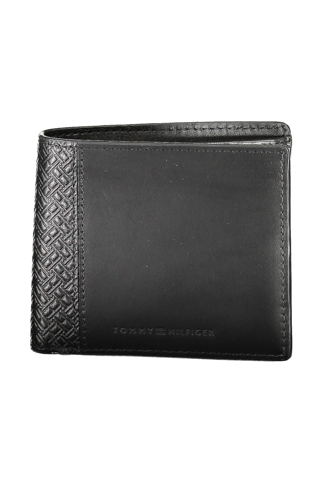 Black Leather Men Wallet - SEHABRANDS