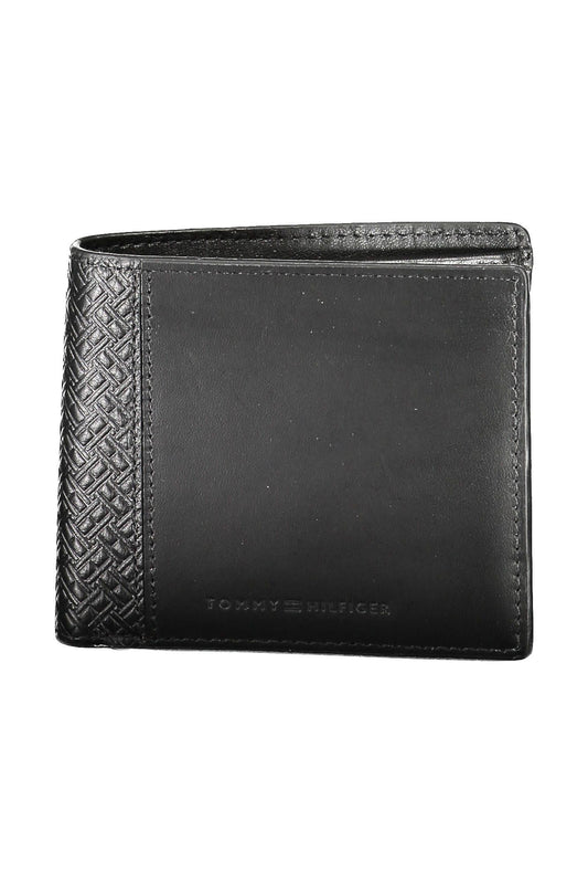 Black Leather Men Wallet - SEHABRANDS