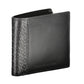 Black Leather Men Wallet - SEHABRANDS