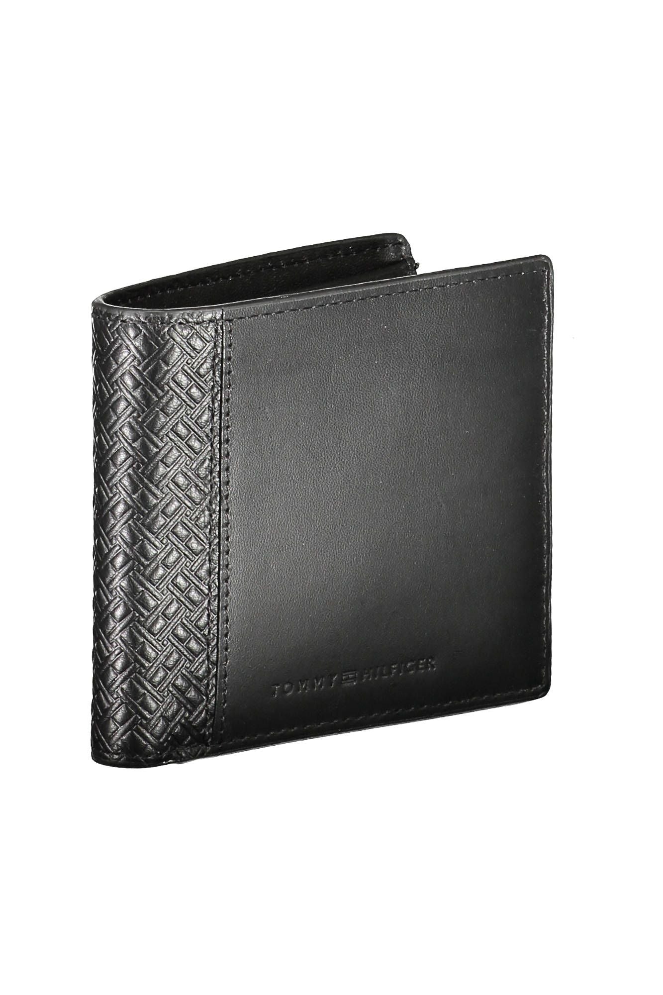 Black Leather Men Wallet - SEHABRANDS