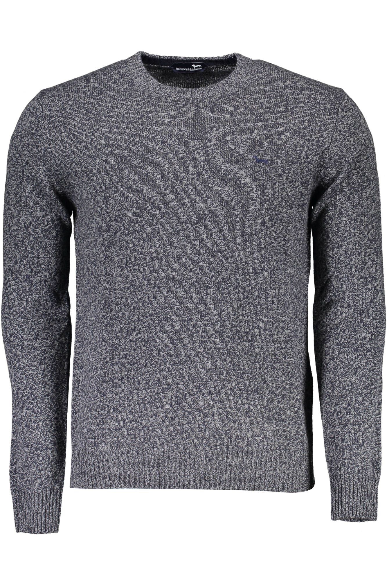 Blue Wool Men Sweater - SEHABRANDS