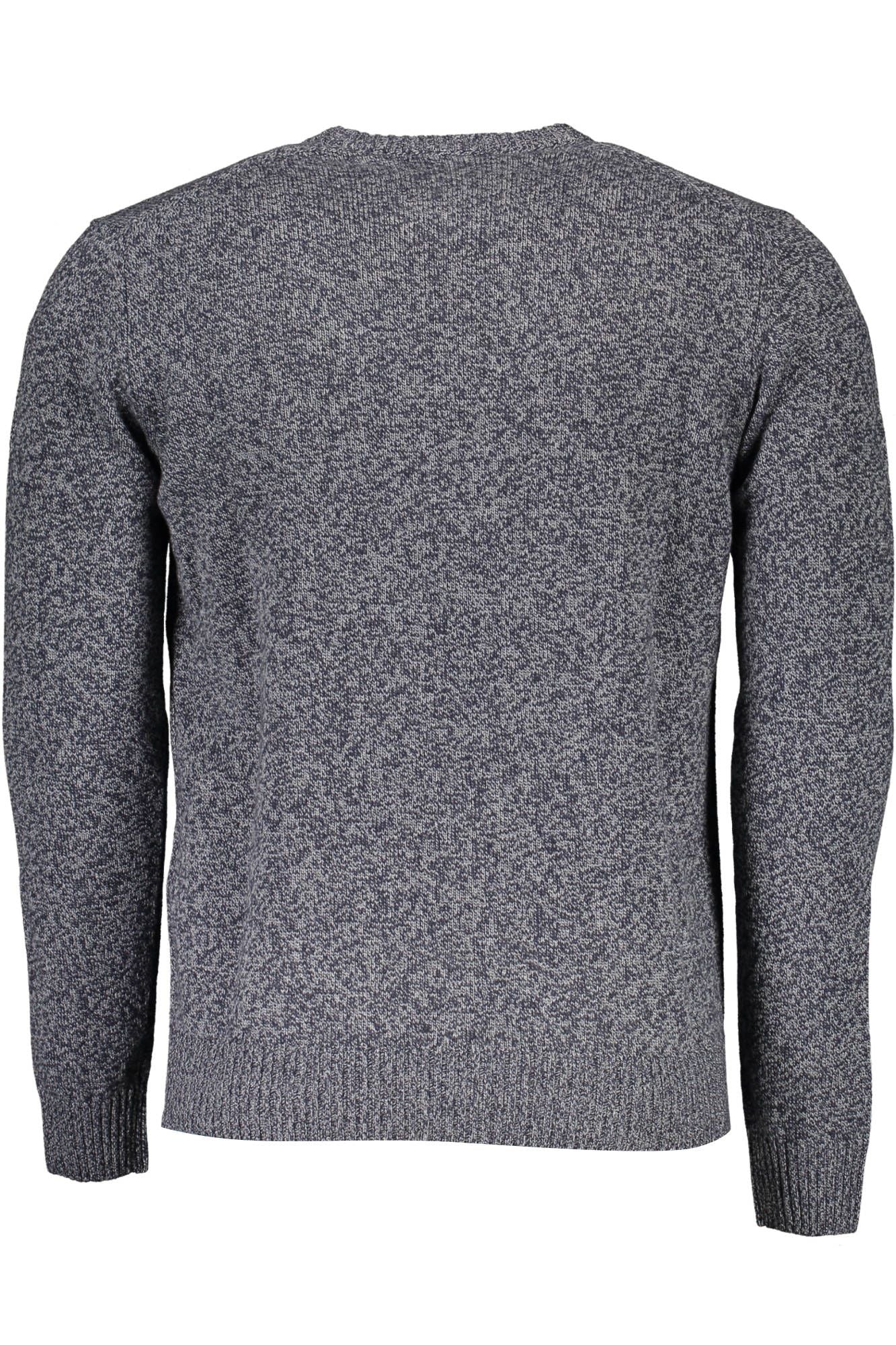 Blue Wool Men Sweater - SEHABRANDS