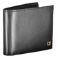 Black Leather Men Wallet - SEHABRANDS