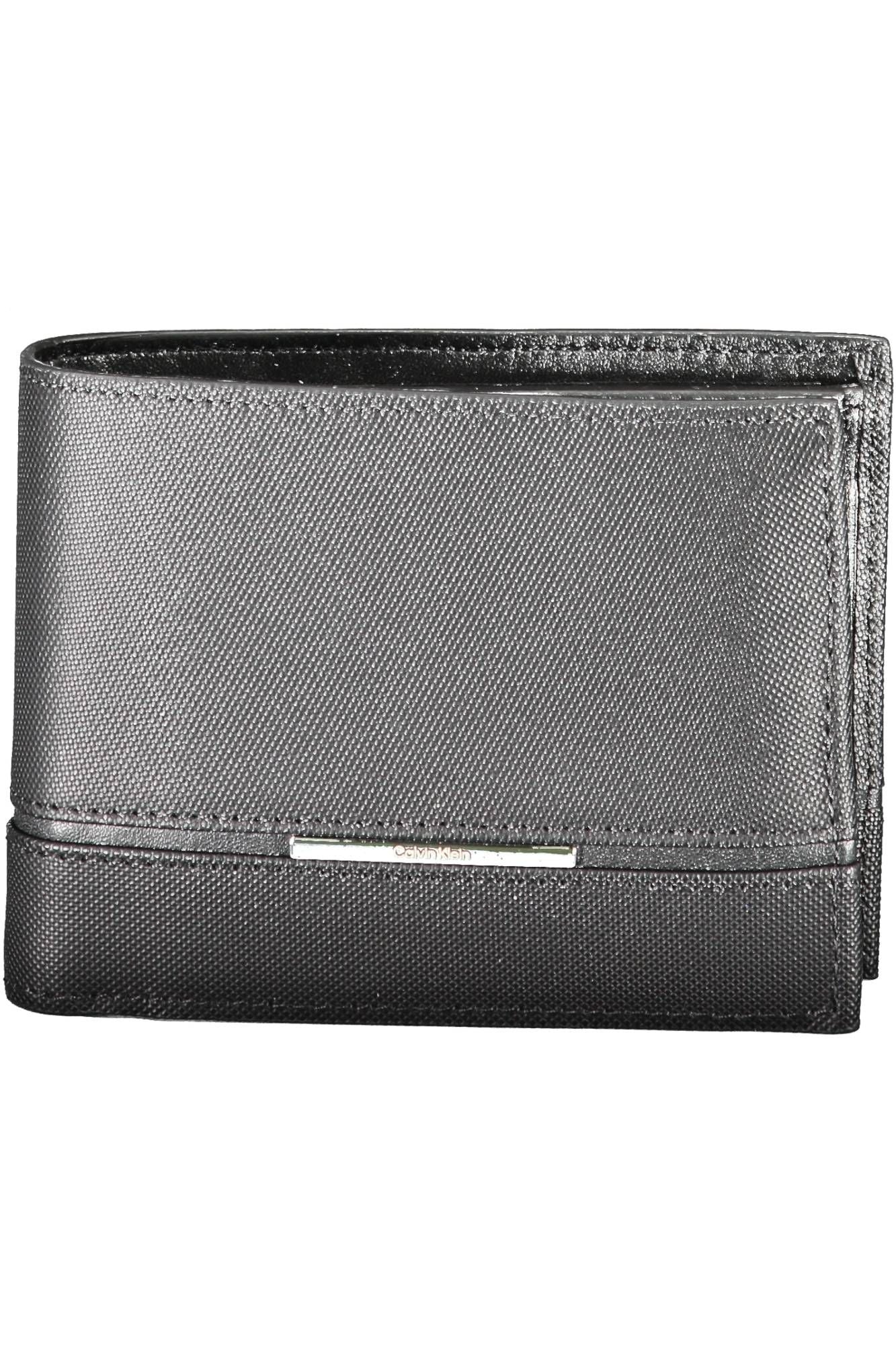 Black Leather Men Wallet - SEHABRANDS