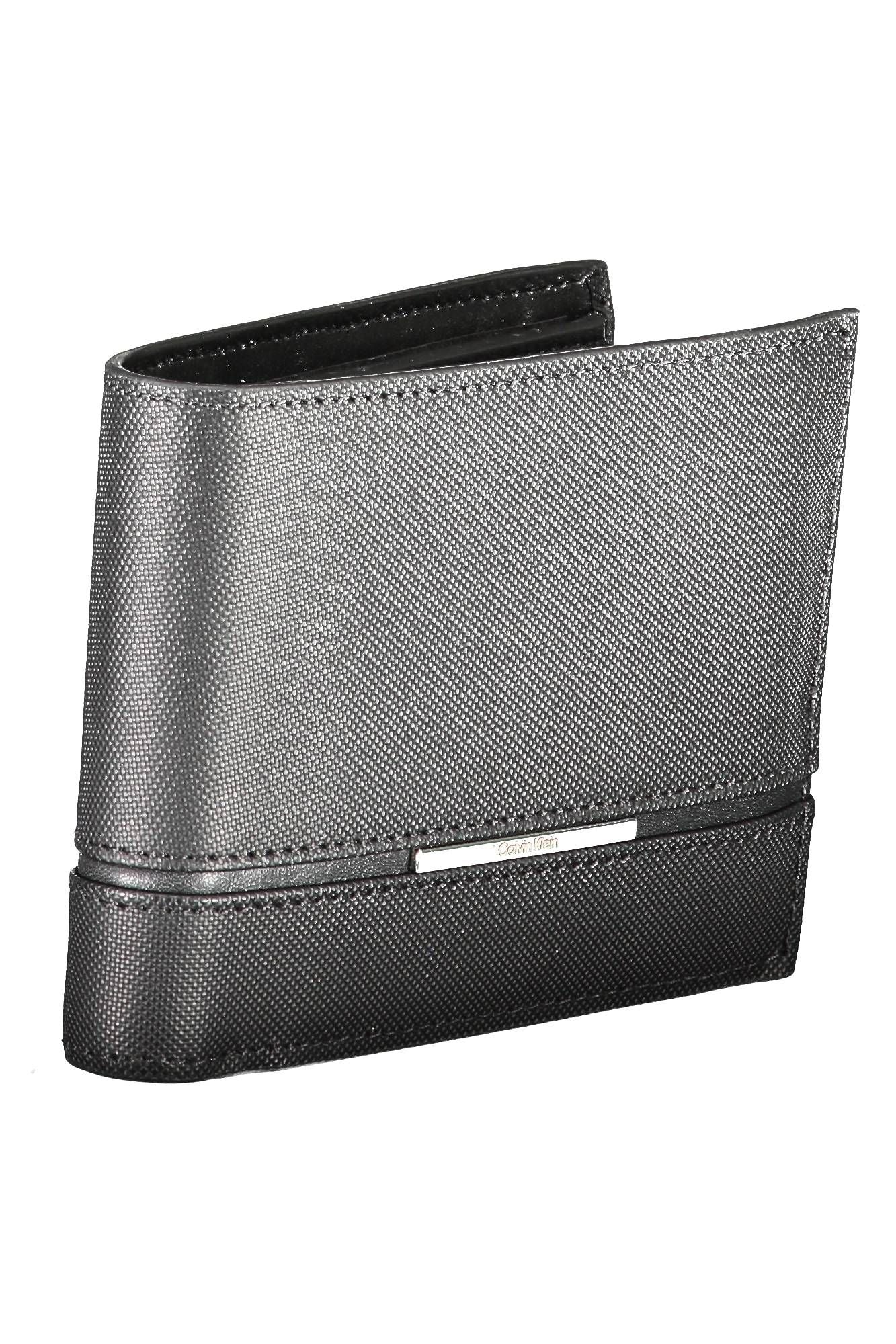 Black Leather Men Wallet - SEHABRANDS