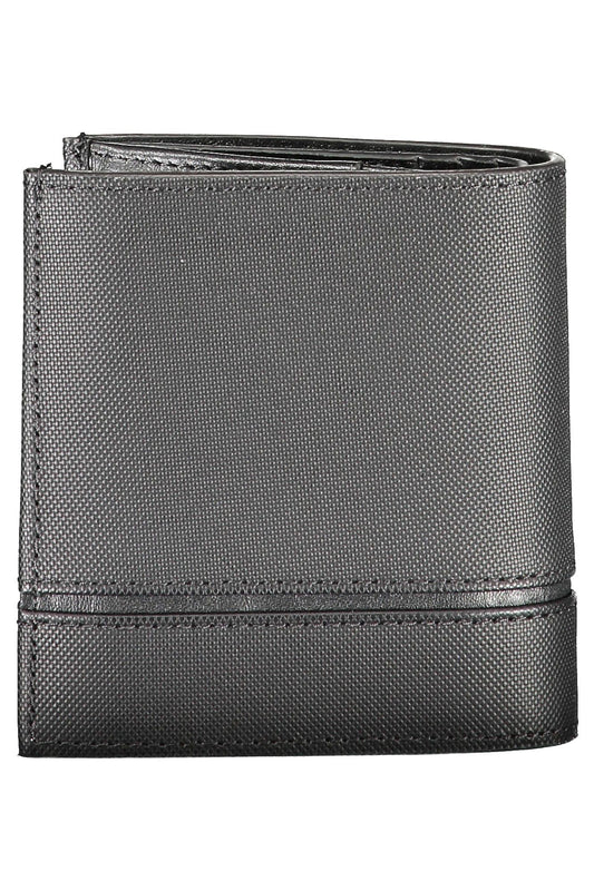 Black Leather Men Wallet - SEHABRANDS