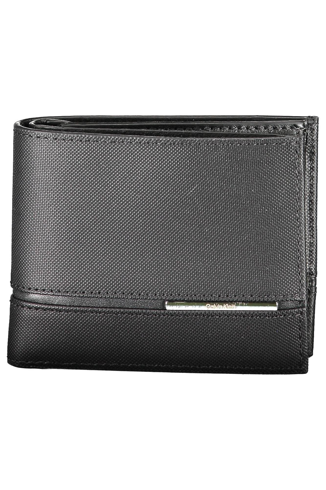 Black Leather Men Wallet - SEHABRANDS