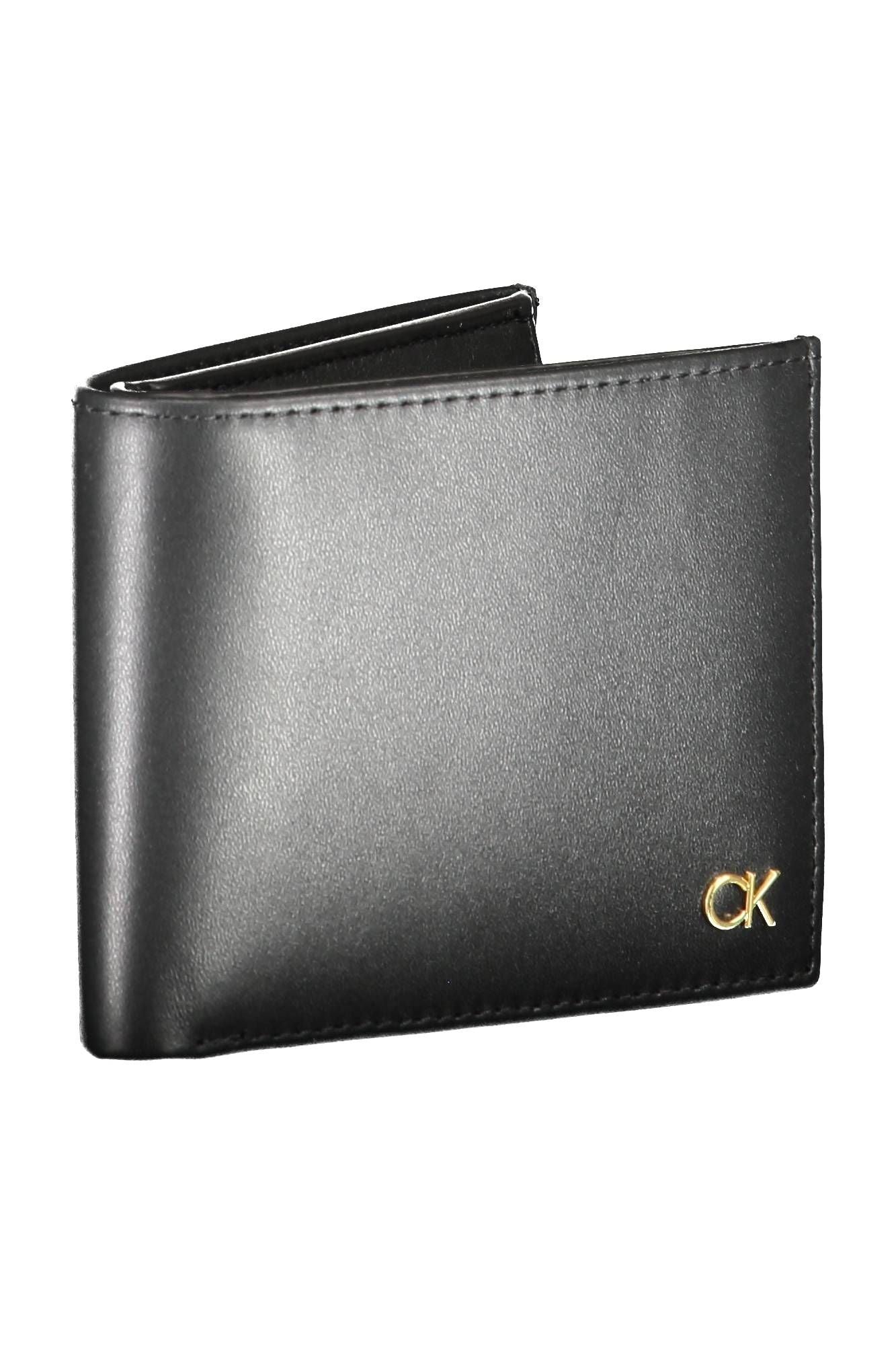 Black Leather Men Wallet - SEHABRANDS