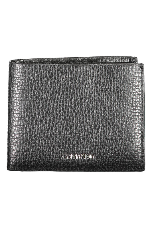 Black Leather Men Wallet - SEHABRANDS