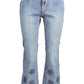 Blue Cotton Women Jeans - SEHABRANDS