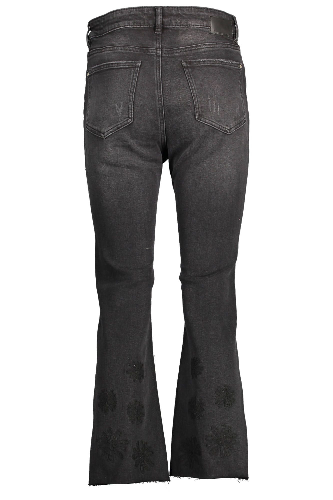 Black Cotton Women Jeans - SEHABRANDS