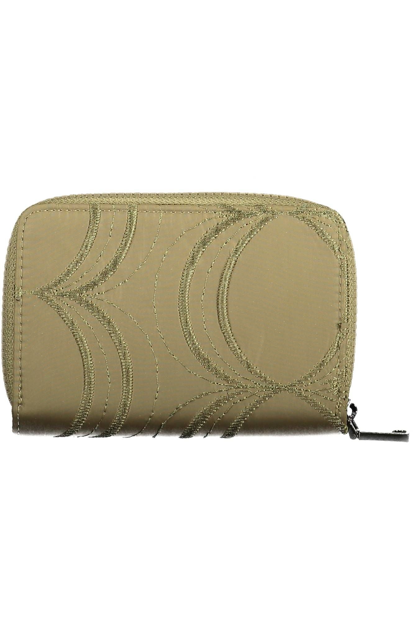 Green Polyester Women Wallet - SEHABRANDS