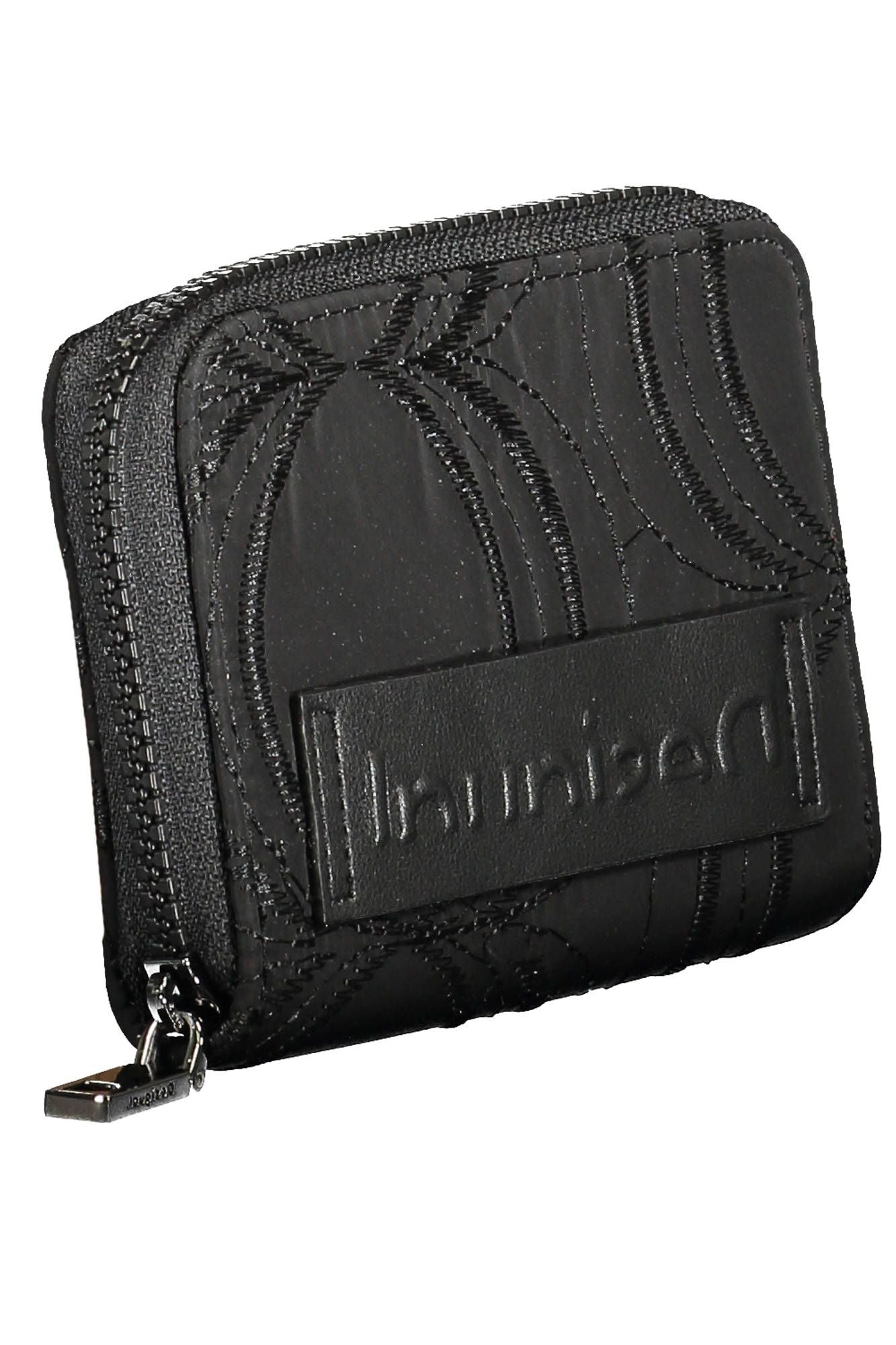 Black Polyester Women Wallet - SEHABRANDS