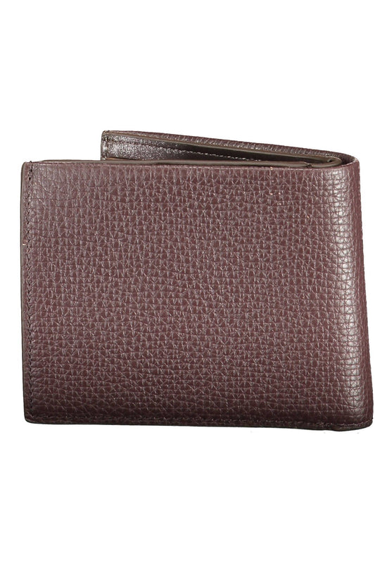 Brown Leather Men Wallet - SEHABRANDS