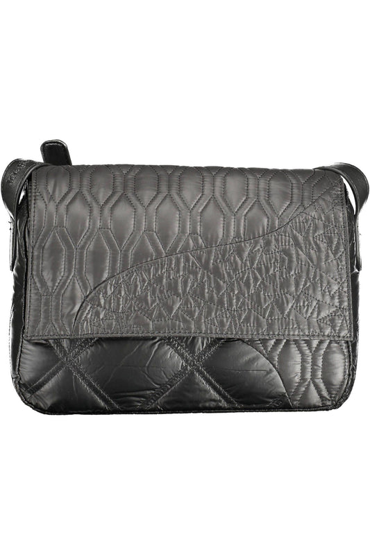 Black Polyethylene Women Handbag - SEHABRANDS