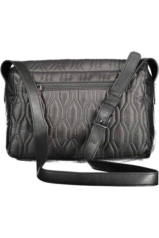 Black Polyethylene Women Handbag - SEHABRANDS