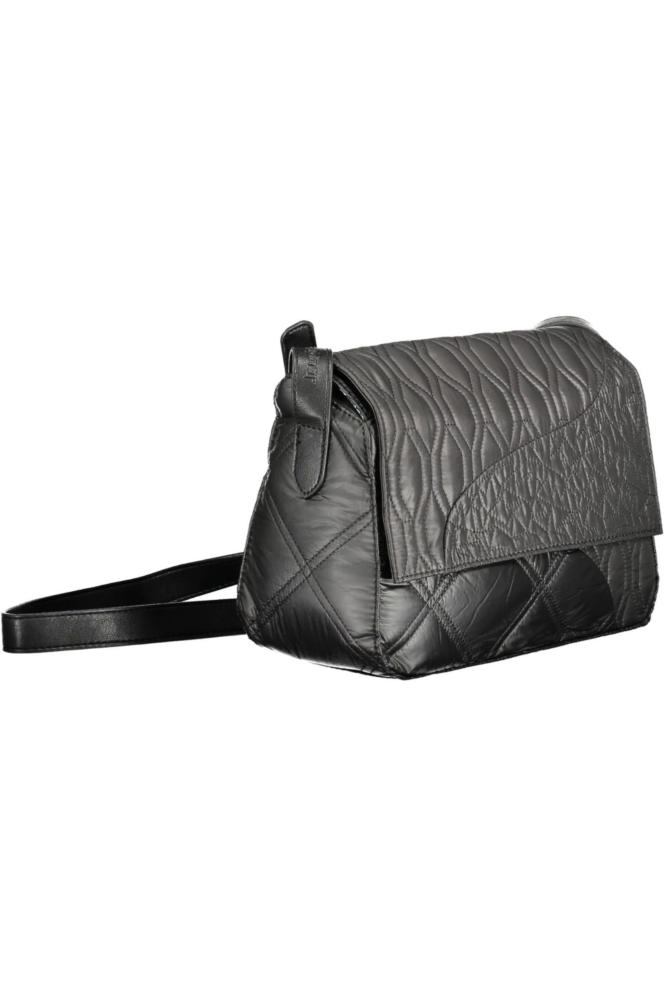 Black Polyethylene Women Handbag - SEHABRANDS