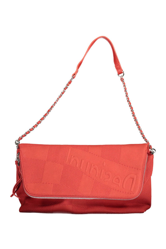 Red Polyethylene Women Handbag - SEHABRANDS