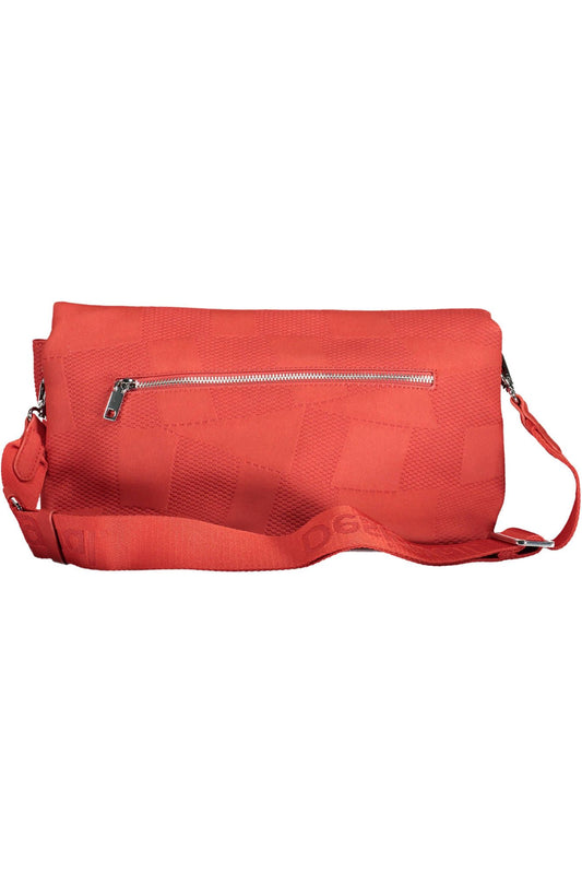 Red Polyethylene Women Handbag - SEHABRANDS