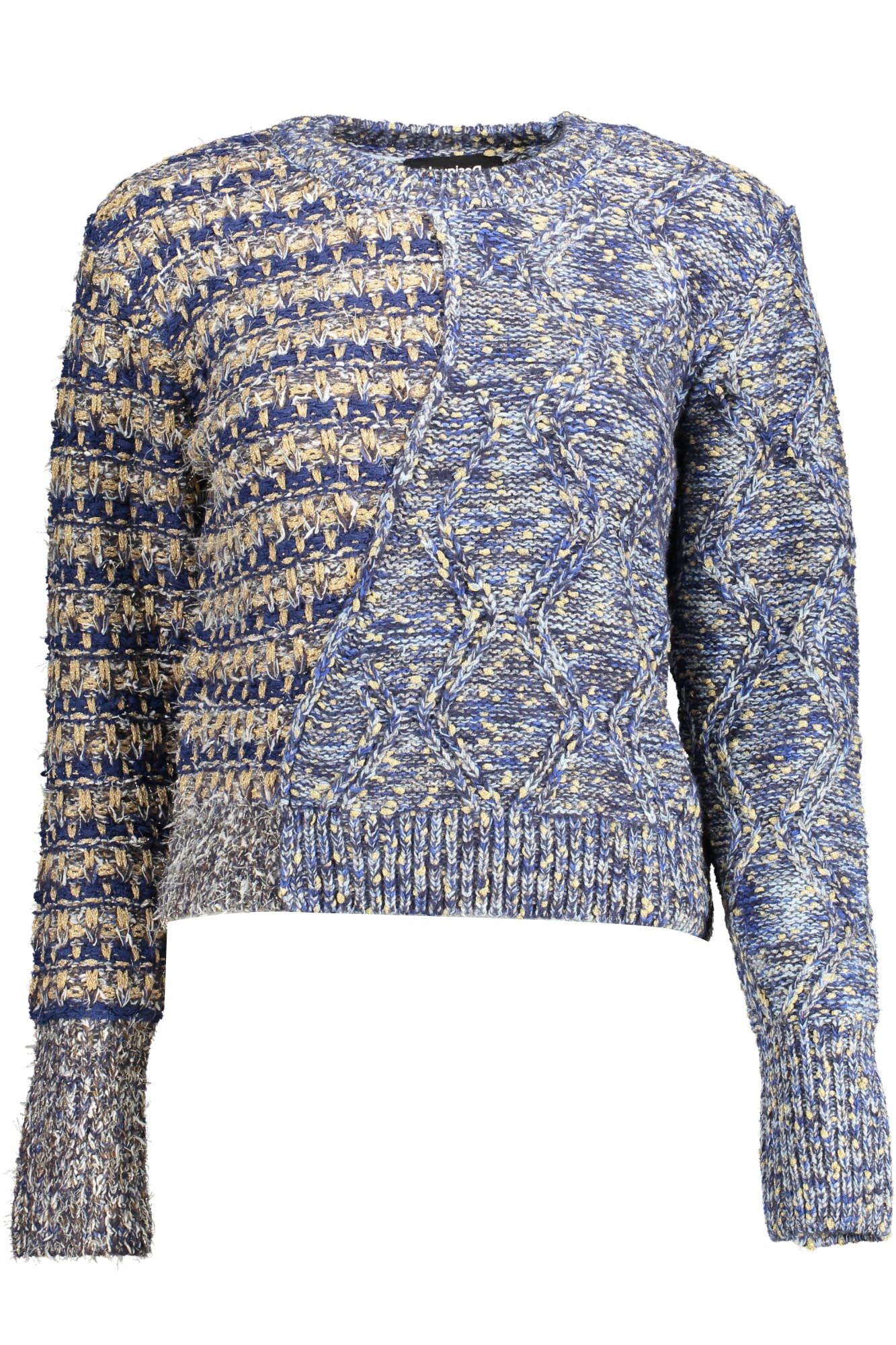 Blue Polyamide Women Sweater - SEHABRANDS