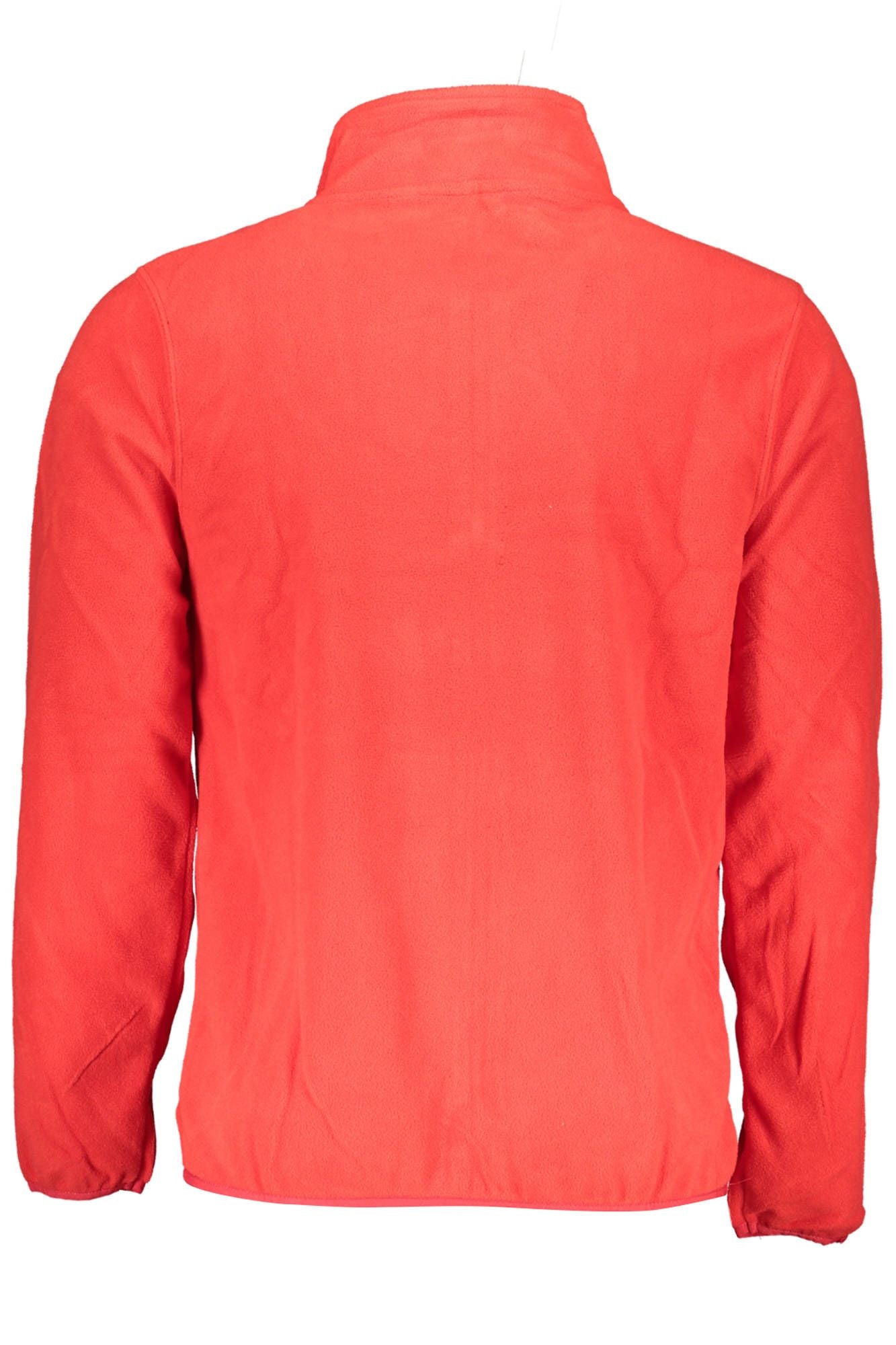 Red Polyester Men Sweater - SEHABRANDS