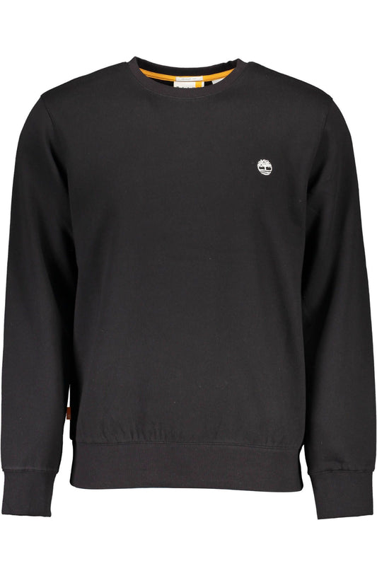 Black Cotton Men Sweater - SEHABRANDS