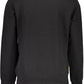 Black Cotton Men Sweater - SEHABRANDS