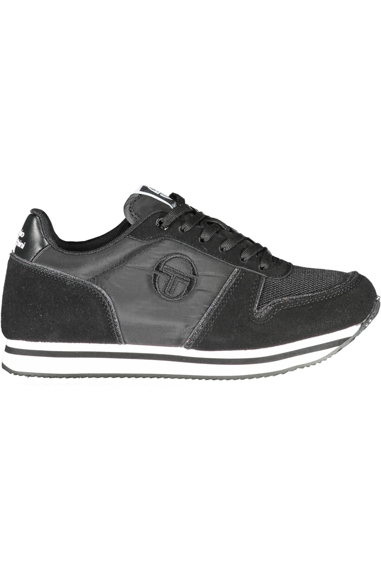 Black Polyester Women Sneaker - SEHABRANDS