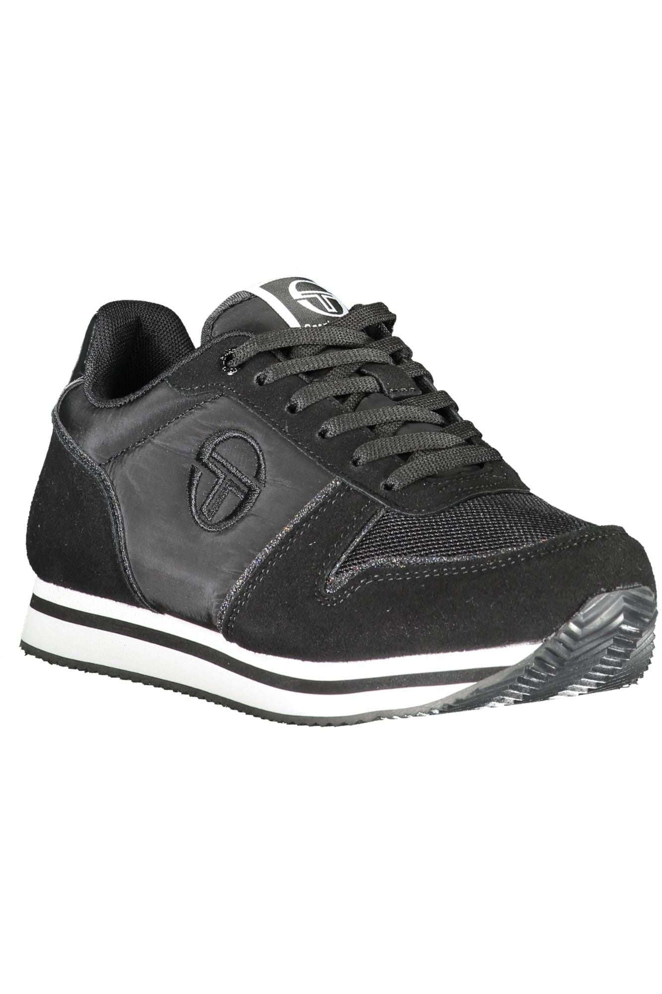 Black Polyester Women Sneaker - SEHABRANDS